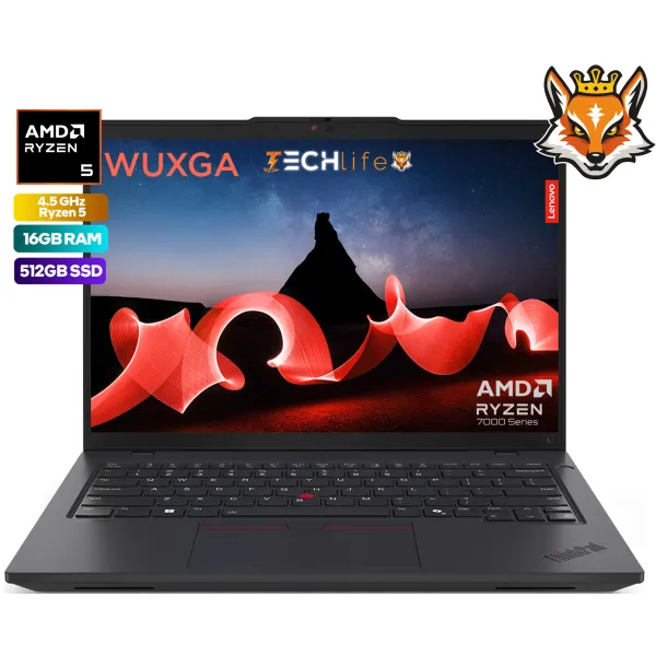 Portátil Lenovo ThinkPad L14 Gen 5 AMD Ryzen 5 PRO 7535U/16GB/512GB SSD/14"