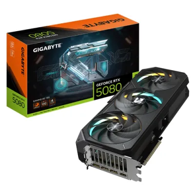 Tarjeta Gráfica Gigabyte GeForce RTX 5080 GAMING OC 16GB GDDR7