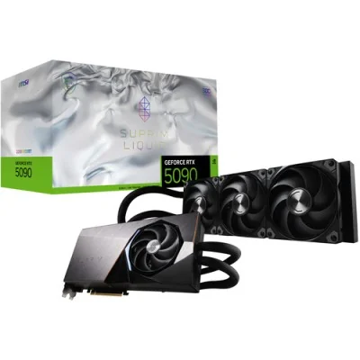 MSI SUPRIM GEFORCE RTX 5090 32G LIQUID SOC tarjeta gráfica