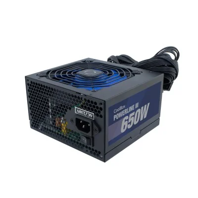 CoolBox Powerline III 650W Fuente de alimentación 20+4 pin CoolBox Powerline III 650W Fuente de alimentación 20+4 pin