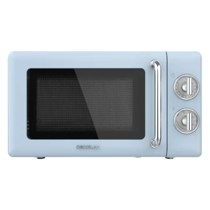 Cecotec ProClean 3110 Retro Microondas con Grill 20L 700W Azul
