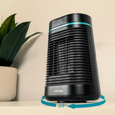 Cecotec ReadyWarm 1550 Max Ceramic Rotate Black Calefactor