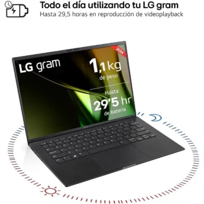 Portátil LG Gram 14ZD90S-G.AX75B Intel Core Ultra 7-155H/ 16GB/