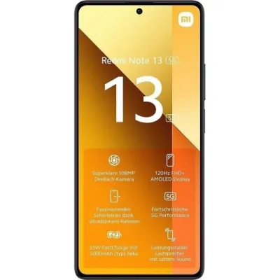 Xiaomi Redmi Note 13 NFC 5G Negro 256GB 8GB 6.67" Xiaomi Redmi Note 13 NFC 5G Negro 256GB 8GB 6.67"