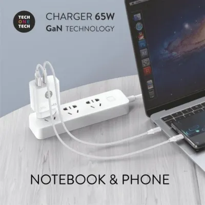Cargador Gan de Pared Tech One Tech GaN TEC2270/ 1xUSB Tipo-C/ Cargador Gan de Pared Tech One Tech GaN TEC2270/ 1xUSB Tipo-C/