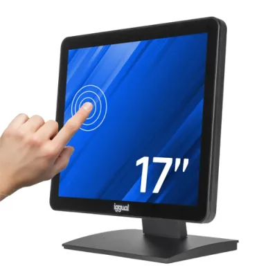 Iggual monitor táctil capacitivo 17" vga hdmi usb