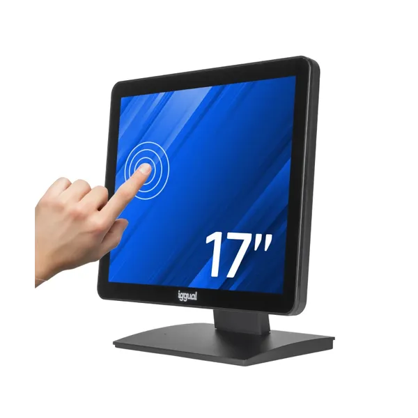 Iggual monitor táctil capacitivo 17" vga hdmi usb