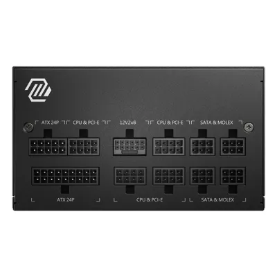 MSI MAG A750GL PCIE5 II unidad de fuente de alimentación 750 W MSI MAG A750GL PCIE5 II unidad de fuente de alimentación 750 W