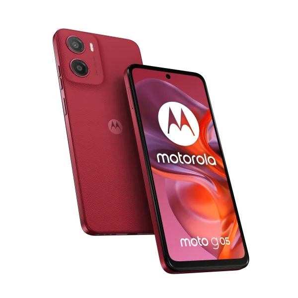 Motorola Moto G05 6.67" 4/128GB 5200mAh 50MP Android 15 Rojo Libre
