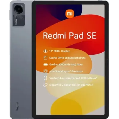 Xiaomi Redmi Pad SE 11" 128GB 4GB WiFi Gris Grafito
