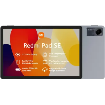 Xiaomi Redmi Pad SE 11" 128GB 4GB WiFi Gris Grafito