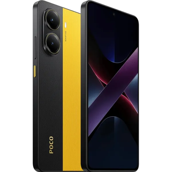Xiaomi Poco X7 Pro 5G Negro/Amarillo 512GB 12GB 6.67" 1.5K 120Hz AMOLED