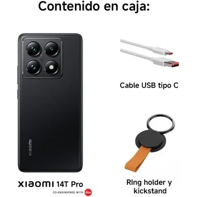 Xiaomi 14T Pro 12GB/512GB Gris Titanio Libre