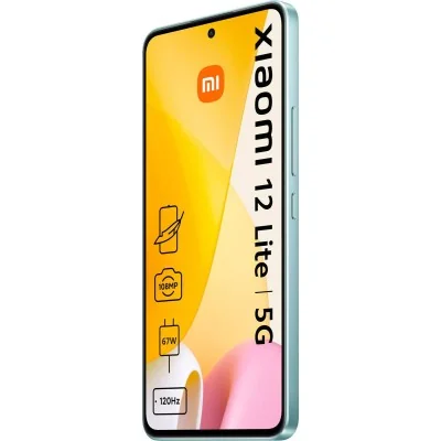 Xiaomi 12 Lite 5G Verde 128GB 8GB 6.55" AMOLED HDR10+108Mp Dual