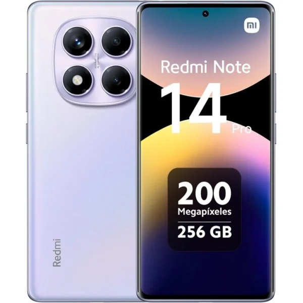 Xiaomi Redmi Note 14 Pro 4G 8/256GB Morado Aurora Libre