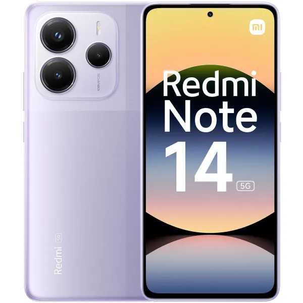 Xiaomi Redmi Note 14 5G 8/256GB Violeta Lavanda Libre