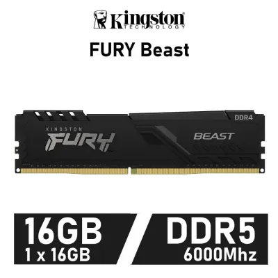 Memoria RAM Kingston FURY Beast DDR5 6000MHz 16GB CL36 AMD EXPO