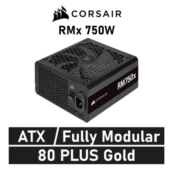Corsair RMx Series RM750x 750W 80 Plus Gold Modular