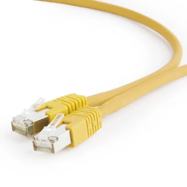 Gembird PP6A-LSZHCU-Y-2M cable de red Amarillo Cat6 S/FTP (S-STP)