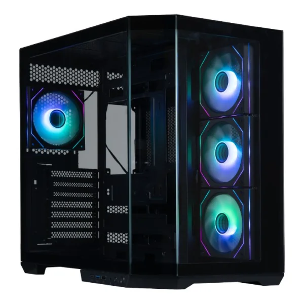 Caja Semitorre Atx T10 A-rgb Black Bitfenix
