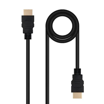 Nanocable Cable HDMI V2.0 4K 60Hz 18Gbps Macho/Macho 50cm Negro Nanocable Cable HDMI V2.0 4K 60Hz 18Gbps Macho/Macho 50cm Negro
