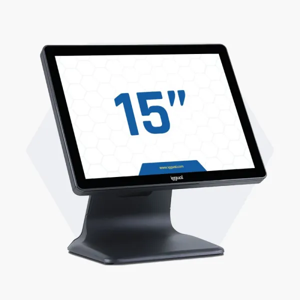 iggual TPV AIO 15 Intel Celeron J4125/4GB/128GB SSD/15" Táctil