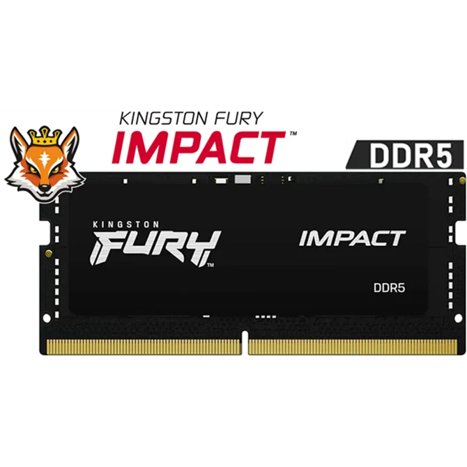 Kingston FURY Impact 16GB a 5600MHz CL40 1.1v - Memoria SODIMM