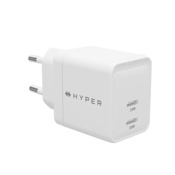 Hyper HJG35EU HyperJuice Cargador USB-C de 35 W GanN para Smartphone y Tablets Blanco 