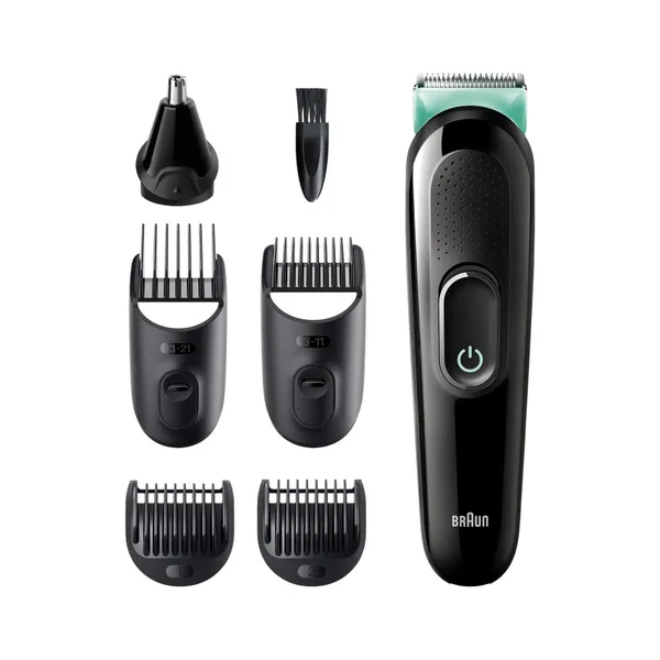 Braun MGK3321 Batería 2,1 cm Negro, Verde