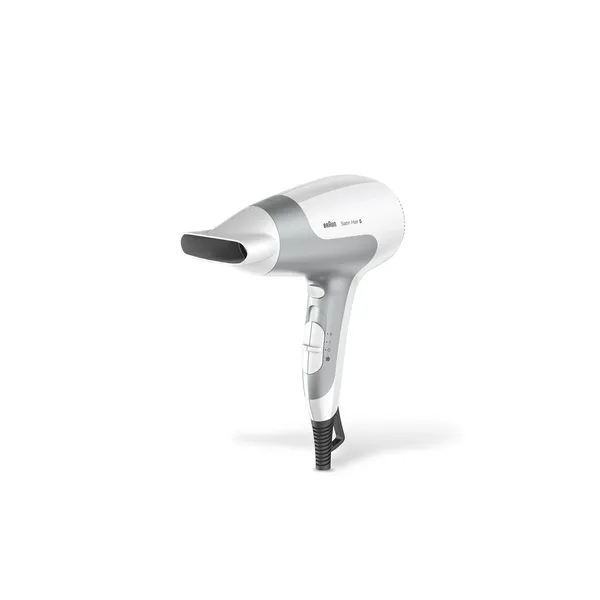 Braun HD580 secador 2500 W Plata, Blanco