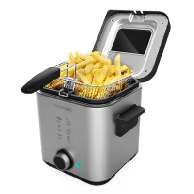 Cecotec CleanFry Advance 1500 Freidora 1.5L 900W Inox