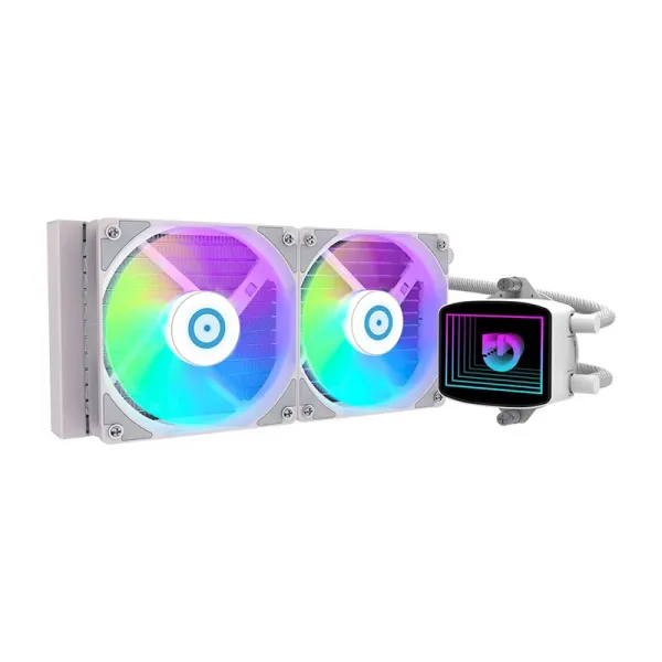 Hiditec LQ240 ARGB Blanca Refrigeración líquida Intel/AMD doble de 120mm
