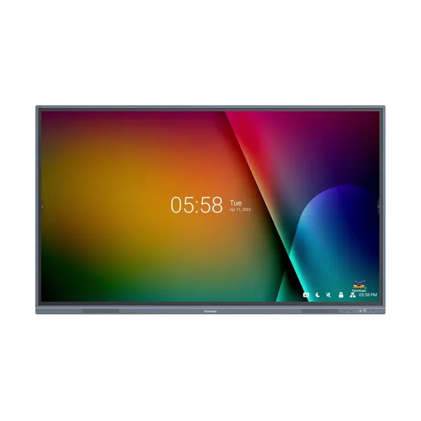 Viewsonic IFP8633-G pantalla de señalización Panel plano interactivo 2,18 m (86") LED Wifi 450 cd / m² 4K Ultra HD Negro Pantall