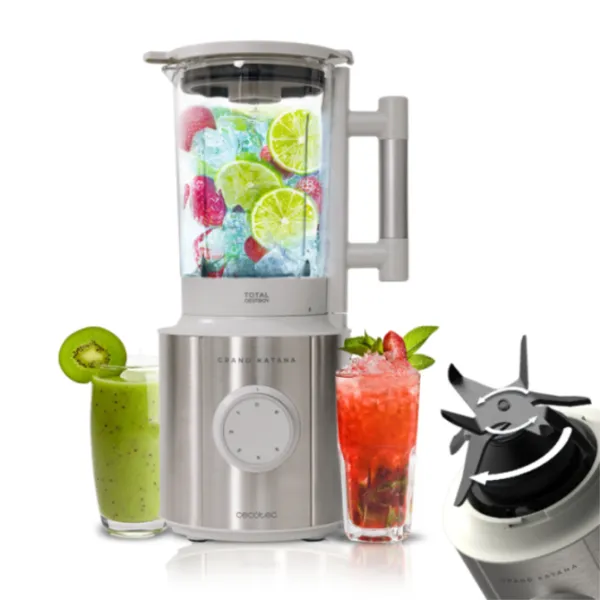 Cecotec Grand Katana 2700MAX Total Destroy W Batidora de Vaso 2700W