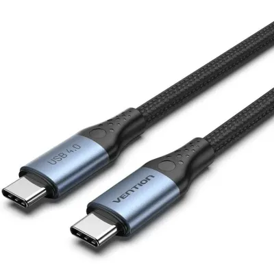 Vention TAVHF Cable USB-C 4.0 a USB-C Macho 1m Gris Vention TAVHF Cable USB-C 4.0 a USB-C Macho 1m Gris