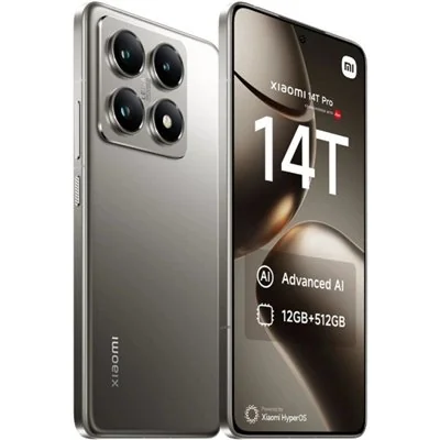Smartphone Xiaomi 14T Pro 12GB/ 1TB/ 6.67'/ 5G/ Gris Titanio