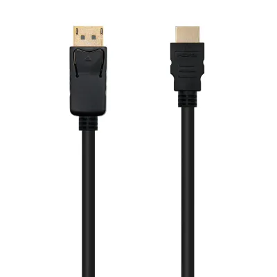 Nanocable Cable Conversor DisplayPort a HDMI Negro 2m Nanocable Cable Conversor DisplayPort a HDMI Negro 2m