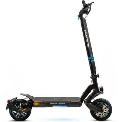 smartGyro CrossOver DUAL MAX 2 LR Negro 25 kmh 17,5 Ah