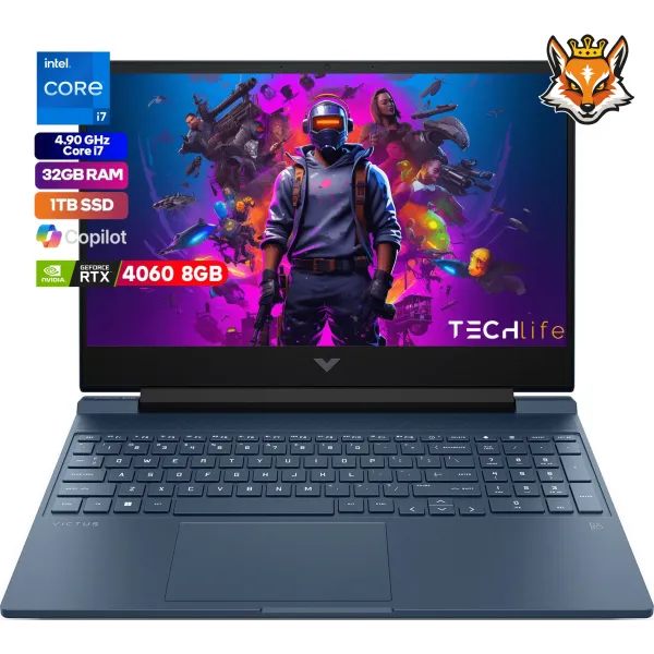 HP Victus 16-R1037NS Intel Core i7-14650HX 32GB 1TB SSD RTX 4060 16.1"