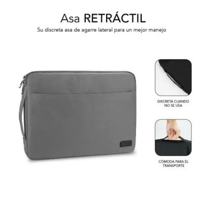 Subblim Urban Funda para Portátil hasta 15.6" Gris