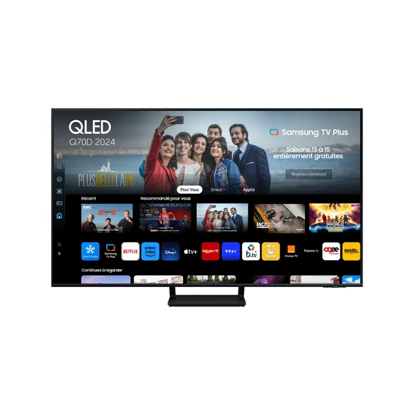 TV Samsung TQ55Q70DATXXC 55" QLED UltraHD 4K 120Hz Quantum HDR10+
