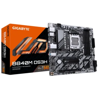 GIGABYTE B840M DS3H Placa base - Procesadores AMD Ryzen 9000
