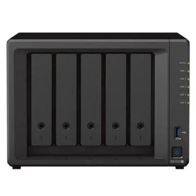 NAS Synology Diskstation DS1522+/ 5 Bahía 3.5'- 2.5'/ 16GB