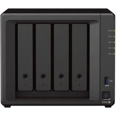 NAS Synology Diskstation DS923+/ 4 Bahías 3.5'- 2.5'/ 8GB DDR4/
