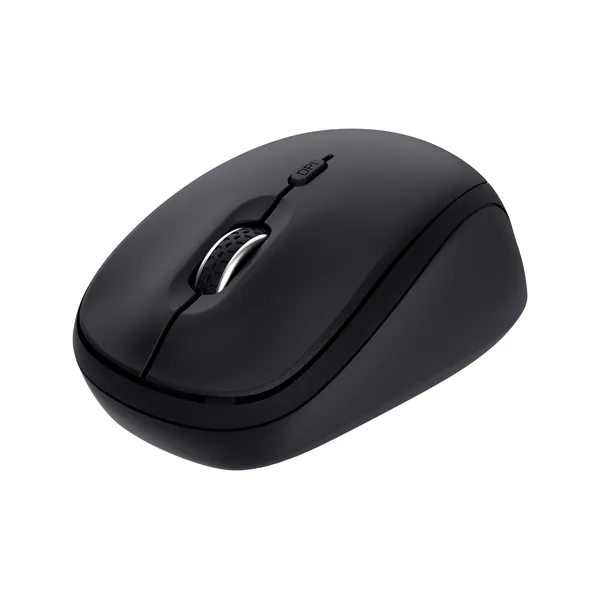 Trust Yvi+ ratón Universal Ambidextro RF Wireless + Bluetooth Óptico 1600 DPI