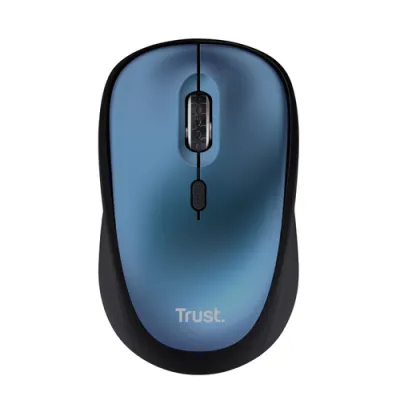 Trust Yvi+ Ratón Óptico Inalámbrico Silencioso Eco 1600DPI Azul
