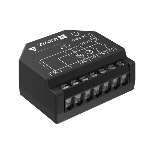 EZVIZ T36 Relé Inteligente WiFi de Doble Canal para Persianas y Cortinas