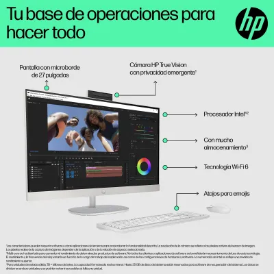 HP All-in-One 27-cr0032ns 27" Intel Core i5-1335u 16GB 512GB HP All-in-One 27-cr0032ns 27" Intel Core i5-1335u 16GB 512GB