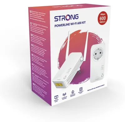 Strong Powerline Wi-Fi 600 Kit PLC 600Mbit/s