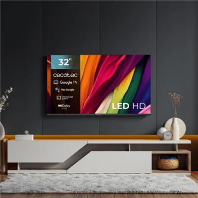 Cecotec TV 32" LED HD A4 series ALH40032S Google TV Smart WiFi
